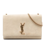 Medium Embossed Nubuck Monogram Kate Crossbody