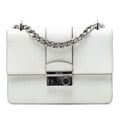 Small Saffiano Sound Lock Chain Crossbody