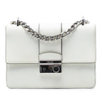 Small Saffiano Sound Lock Chain Crossbody