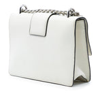 Small Saffiano Sound Lock Chain Crossbody
