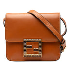 Leather Crystal Fab Crossbody
