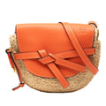 Medium Raffia Gate Crossbody