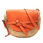 Medium Raffia Gate Crossbody