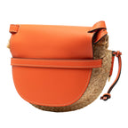 Medium Raffia Gate Crossbody
