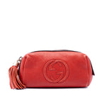 Pebbled Calfskin Soho Cosmetic Pouch