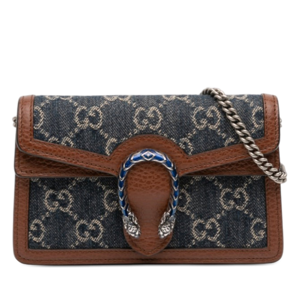 Mini GG Denim Dionysus Crossbody