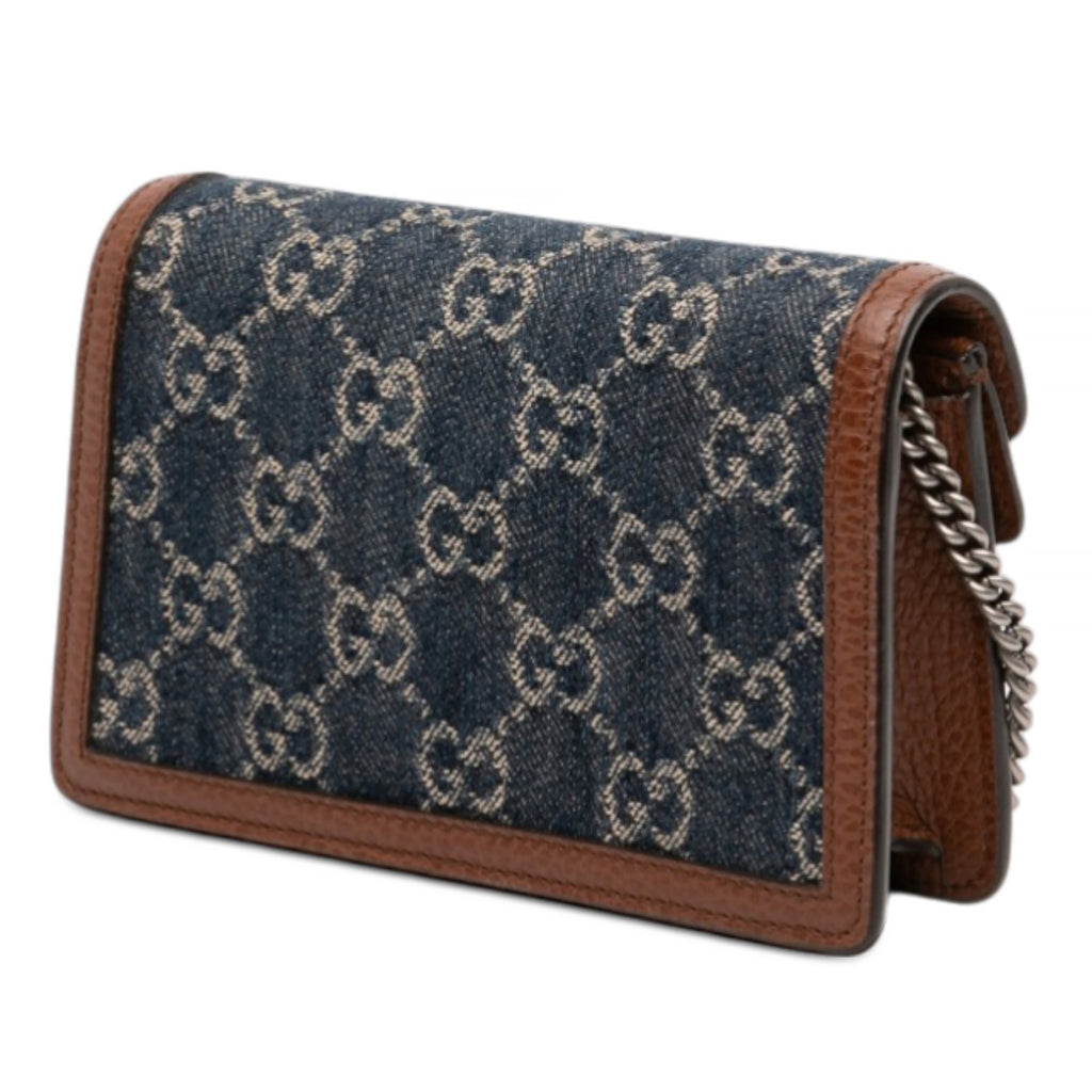 Mini GG Denim Dionysus Crossbody