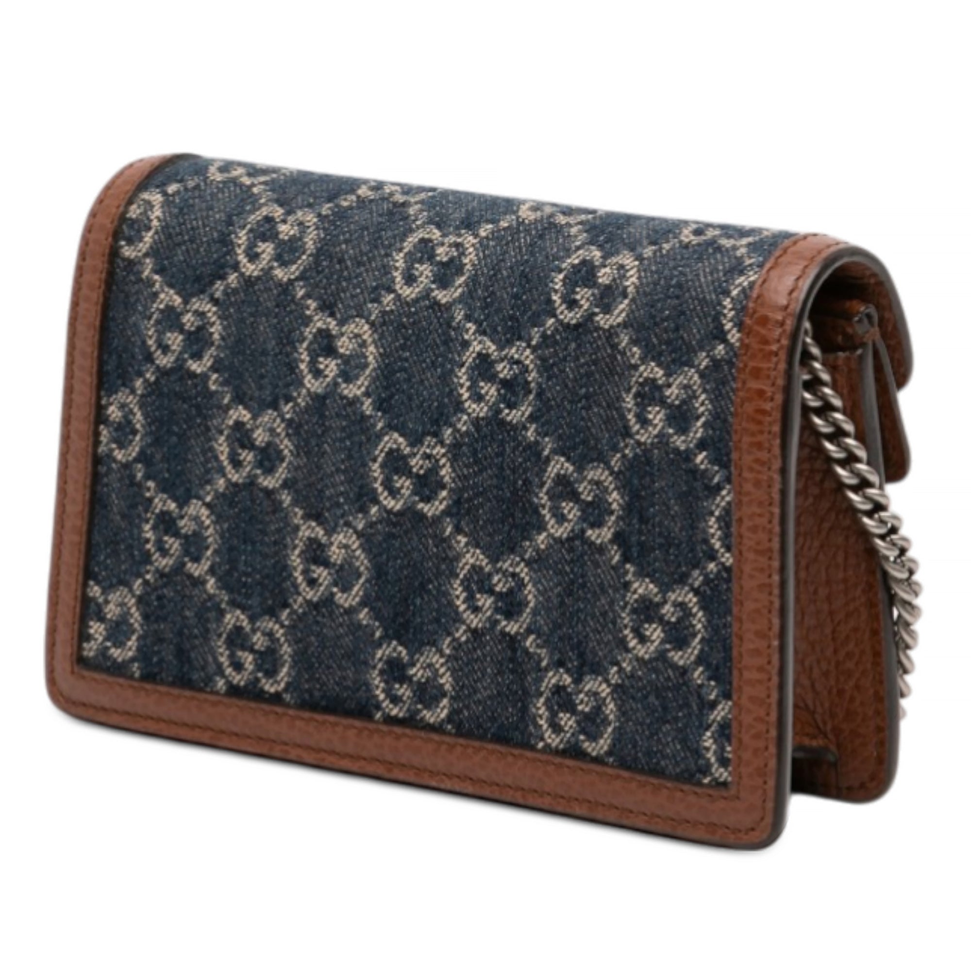 Mini GG Denim Dionysus Crossbody