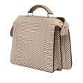 Small Zucca Leather Peekaboo ISeeU Satchel