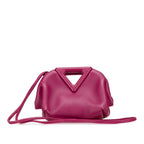 Leather Point Coin Purse Satchel
