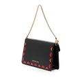 Mini Calfskin Geometric and Stars Patch Serpenti Forever Clutch with Chain