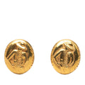 Gold Plated Mademoiselle Clip On Earrings