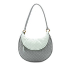 Small Bicolor Lambskin Intrecciato Gemelli Bag