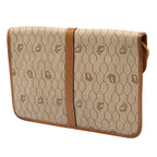 Honeycomb Coated Canvas Chain Crossbody