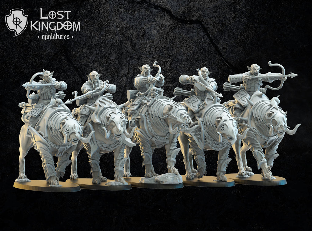 Mongobbo Knights, Lost Kingdom Miniatures