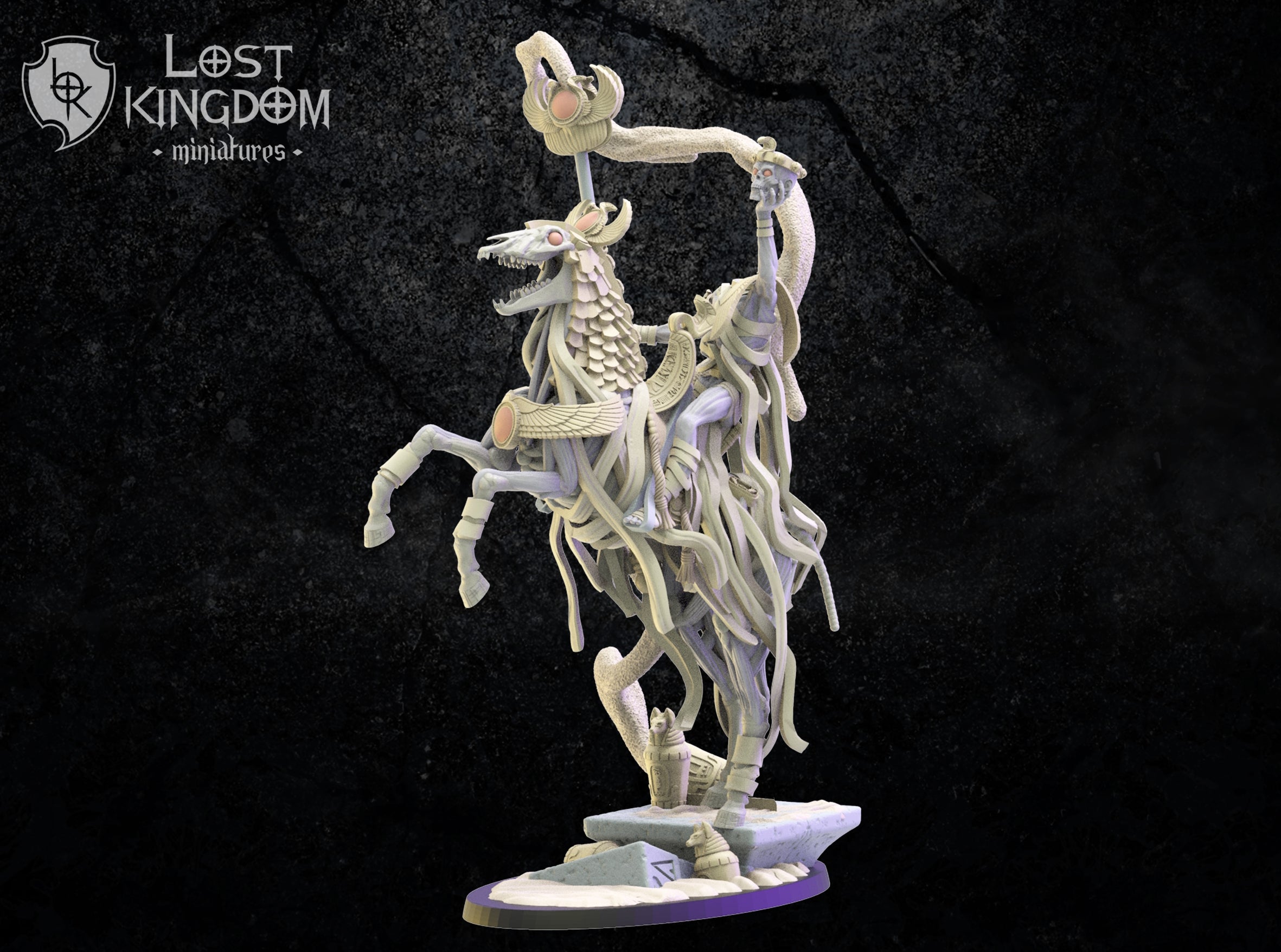 Seb, Headless Sorcerer, Lost Kingdom Miniatures