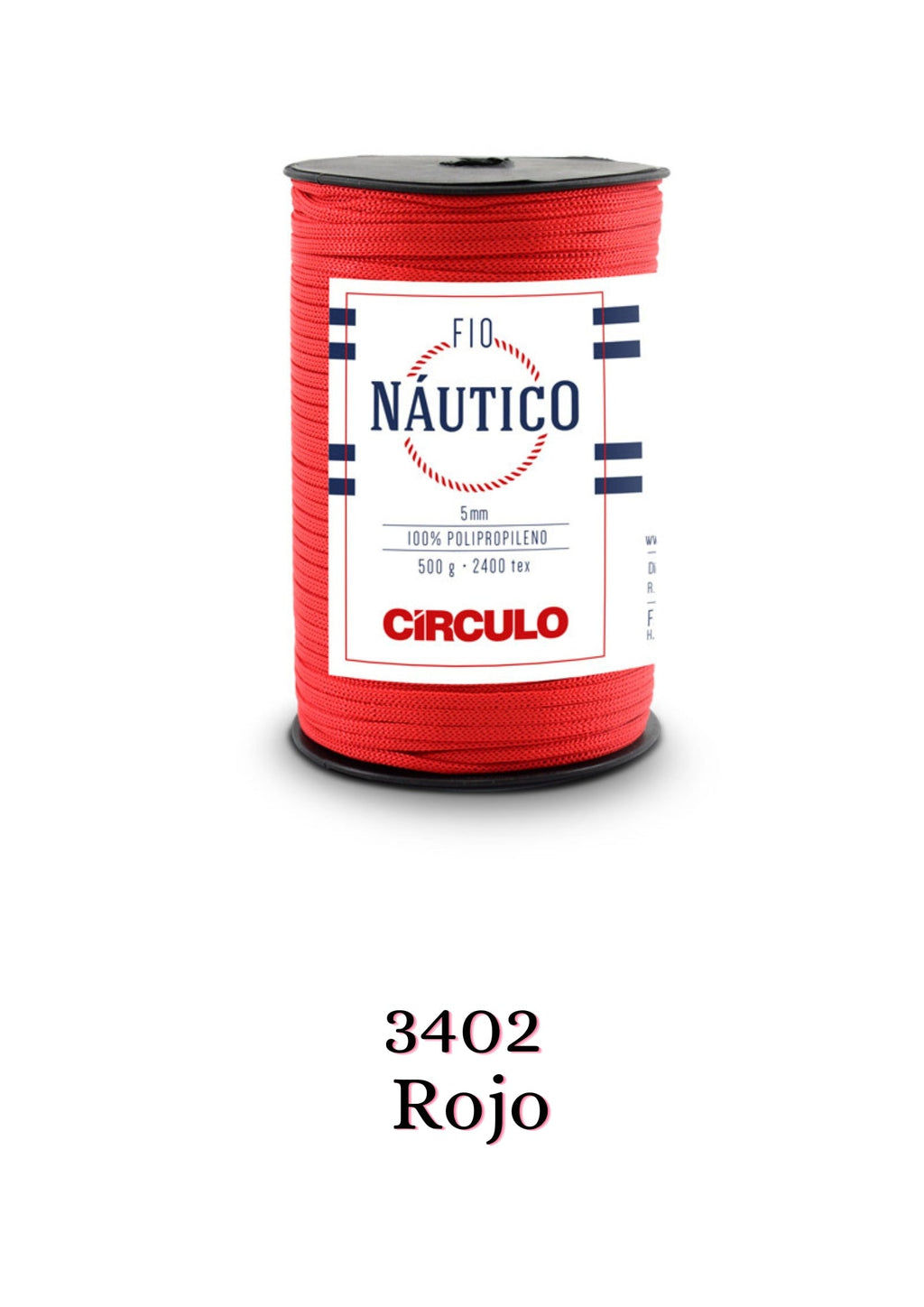 FIO NAUTICO 5mm CIRCULO 500 grs.