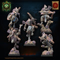 Kuaxotl Unit with bow, Lost Kingdom Miniatures