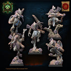 Kuaxotl Unit with bow, Lost Kingdom Miniatures