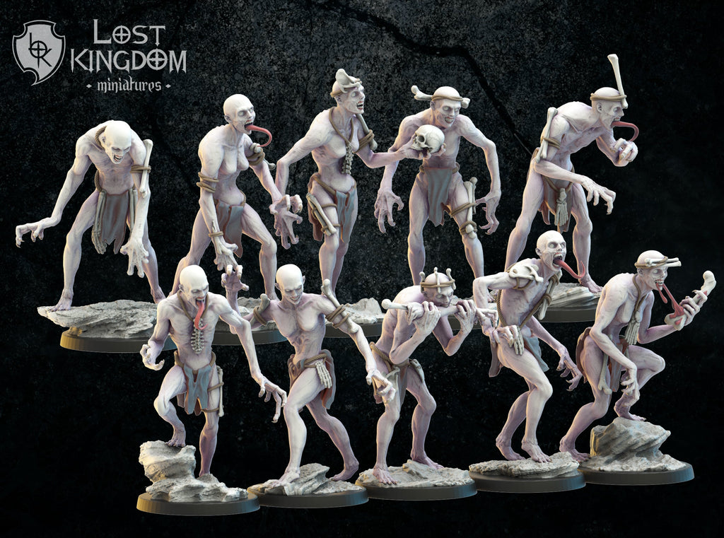 Ghūl Unit, Lost Kingdom Miniatures