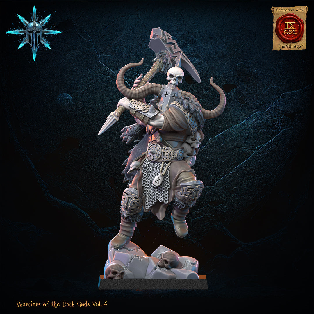 Heavy Weapon Barbarian Chief, Lost Kingdom Miniatures