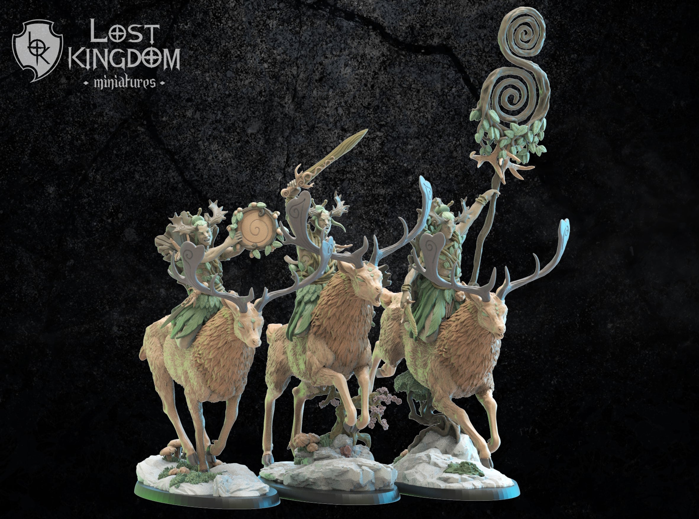 Shika Riders, Lost Kingdom Miniatures