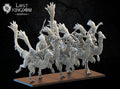 Gallillimus Kuaxotl Riders, Lost Kingdom Miniatures