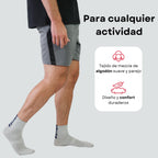 MVA | Pack de 3 Pares Surtidos de Calcetines Unisex Deportivos | Ricos en Algodón | Altos