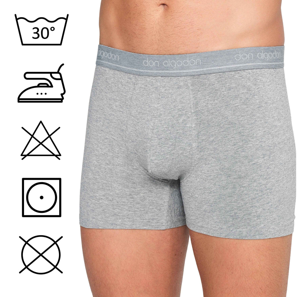 Don Algodon | Pack 6 Boxers para Hombre | Suaves y Transpirables