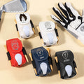 Funda de piel de PU personalizada con nombre para bola de golf de Avatar en estilo cómic Accesorio deportivo Club de entrenamiento Regalo para jugadores de golf