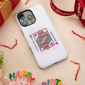 Funda de TPU personalizada con nombre para iPhone Uso diario Regalo de cumpleaños para ella