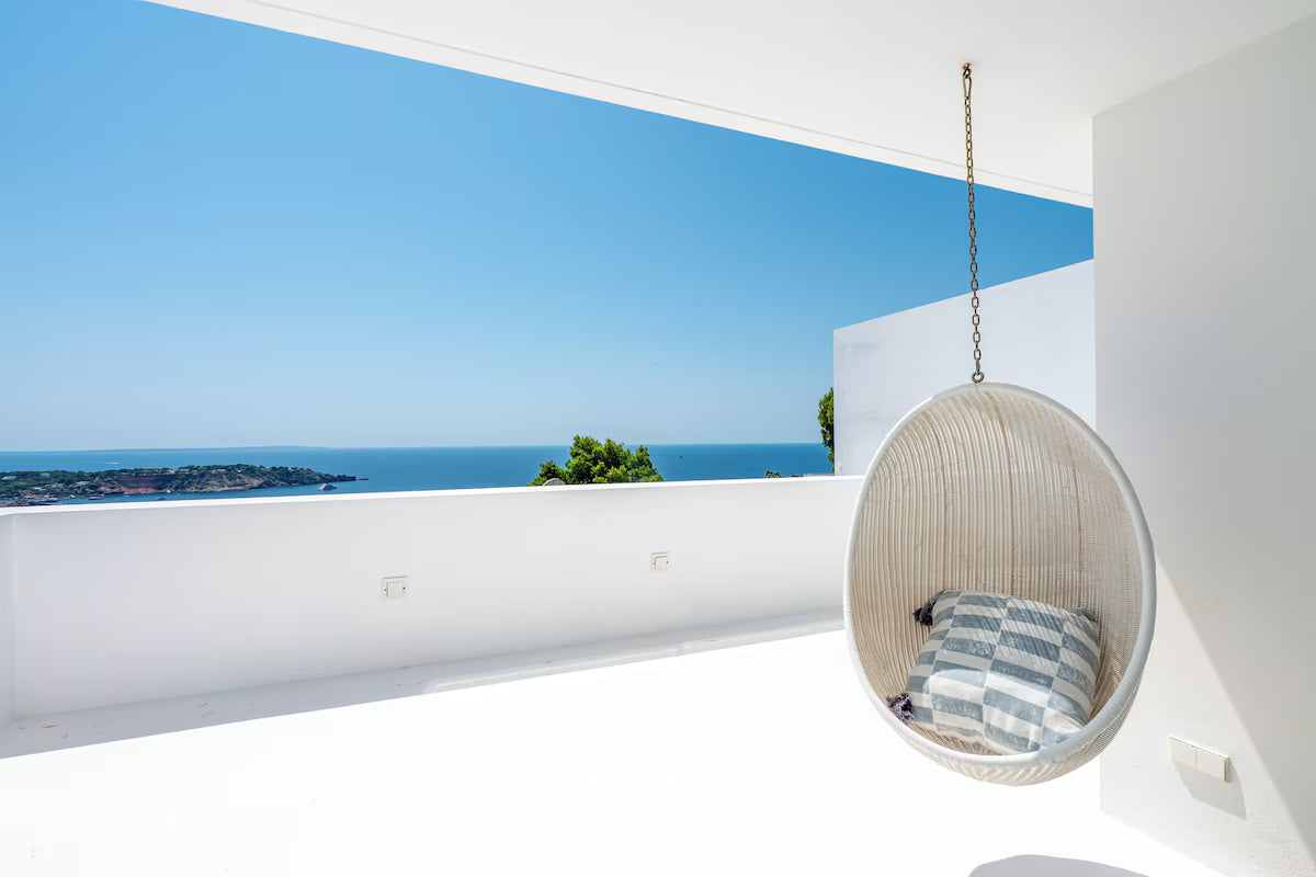 Super Rare Seafront Luxury Ibiza Villa in a Premier Gated Community in Sant Josep