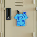 Uniforme de enfermera personalizado Portabolígrafos magnético con texto Accesorios de taquilla Regalo de agradecimiento de cumpleaños para enfermeras Médicos Personal médico
