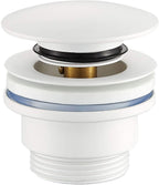 BATHME 32482 Válvula Clic Clac Blanco Brillo