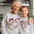 Sudadera familiar personalizada con los nombres de los niños Navidad Día de la Madre Cumpleaños Regalo para Mamá Abuela Niño