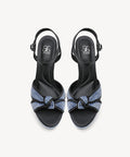 Elegance Raffia Platform Sandal