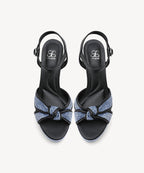 Elegance Raffia Platform Sandal