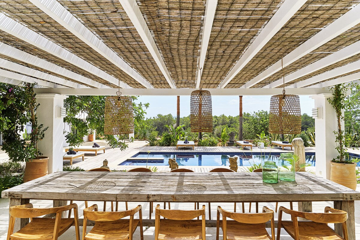 Ibiza Holiday Villa with Nordic Interiors in Santa Eulalia