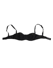 Women's Black Lace Underwire Bra Lingerie Underwear Polyamide (nylon) Clothing