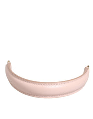 Women's Strap Pink Leather Gold Tone Big Bag Handle Shoulder Accessory