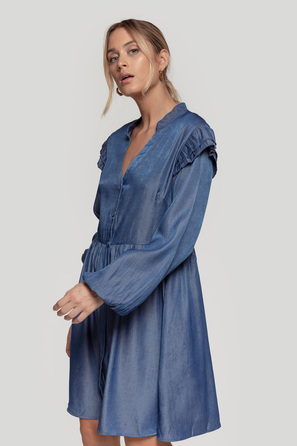 VESTIDO  VOLANTES