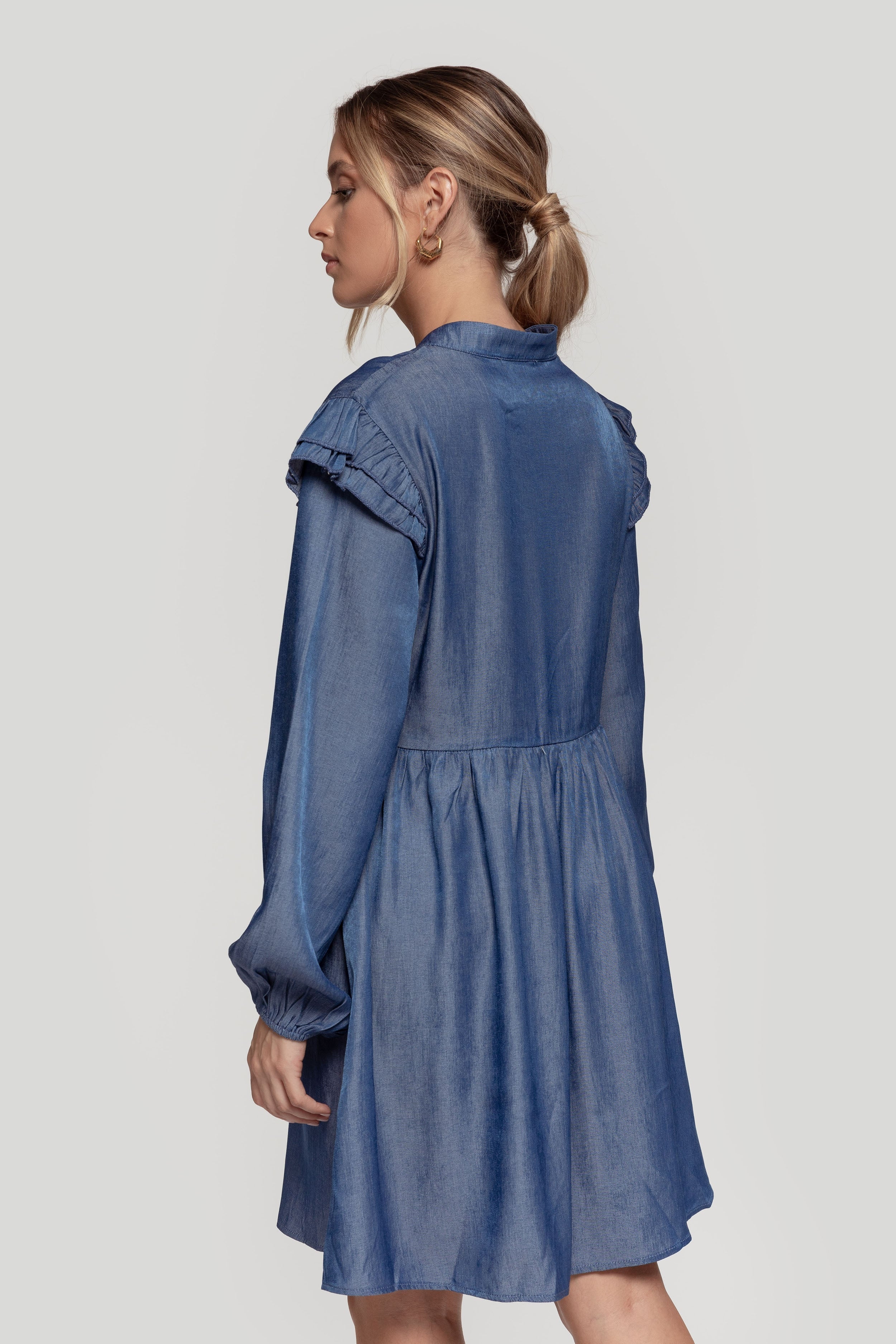 VESTIDO  VOLANTES