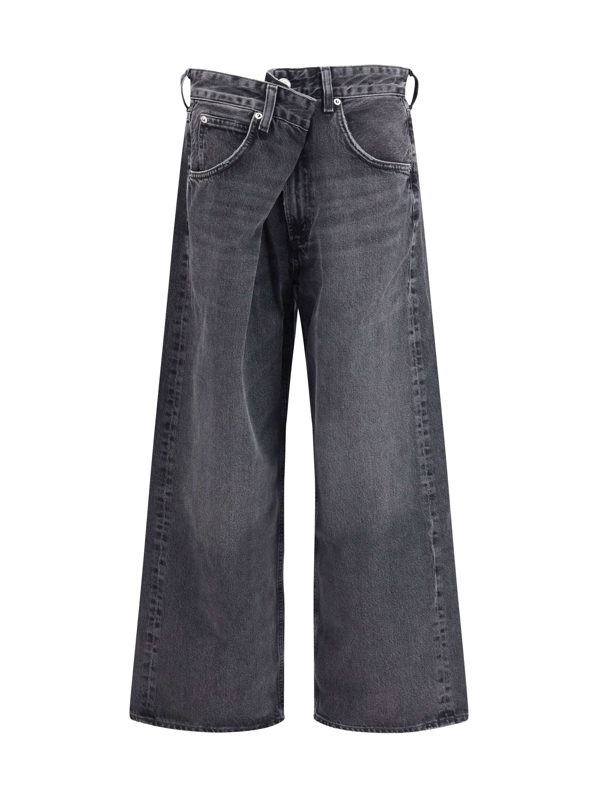 Agolde Vana Jeans — Gray
