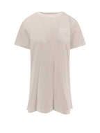 Sacai Dresses White Poliestere Cotone - 2