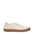 Women's Beige Fabric Sneakers