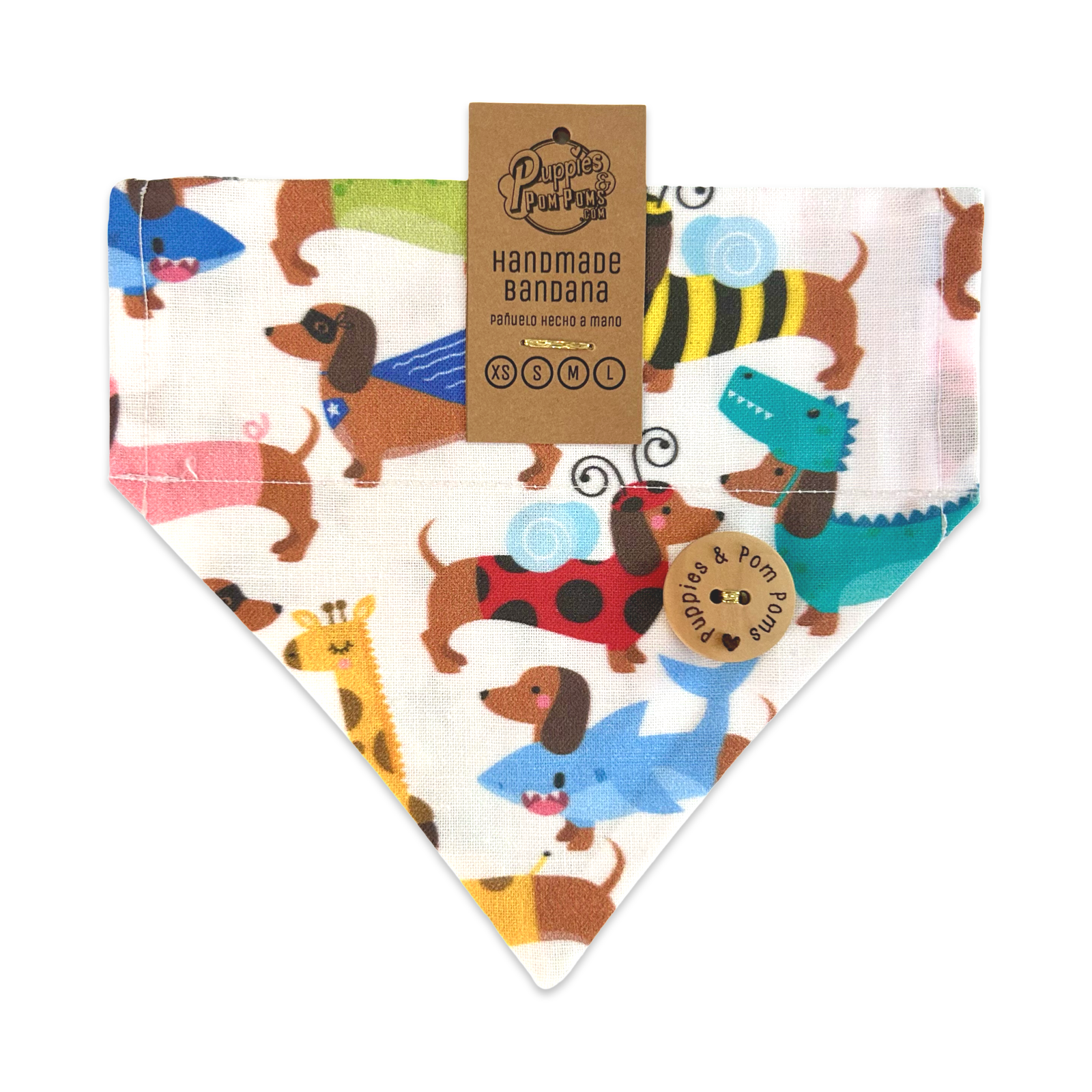 Party Sausages Dachshund Bandana