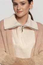 CARDIGAN  BICOLOR