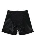 Black Silk Stretch Slip Cycling Women Underwear 06+se Clothing