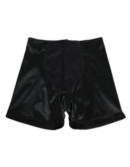 Black Silk Stretch Slip Cycling Women Underwear 06+se Clothing