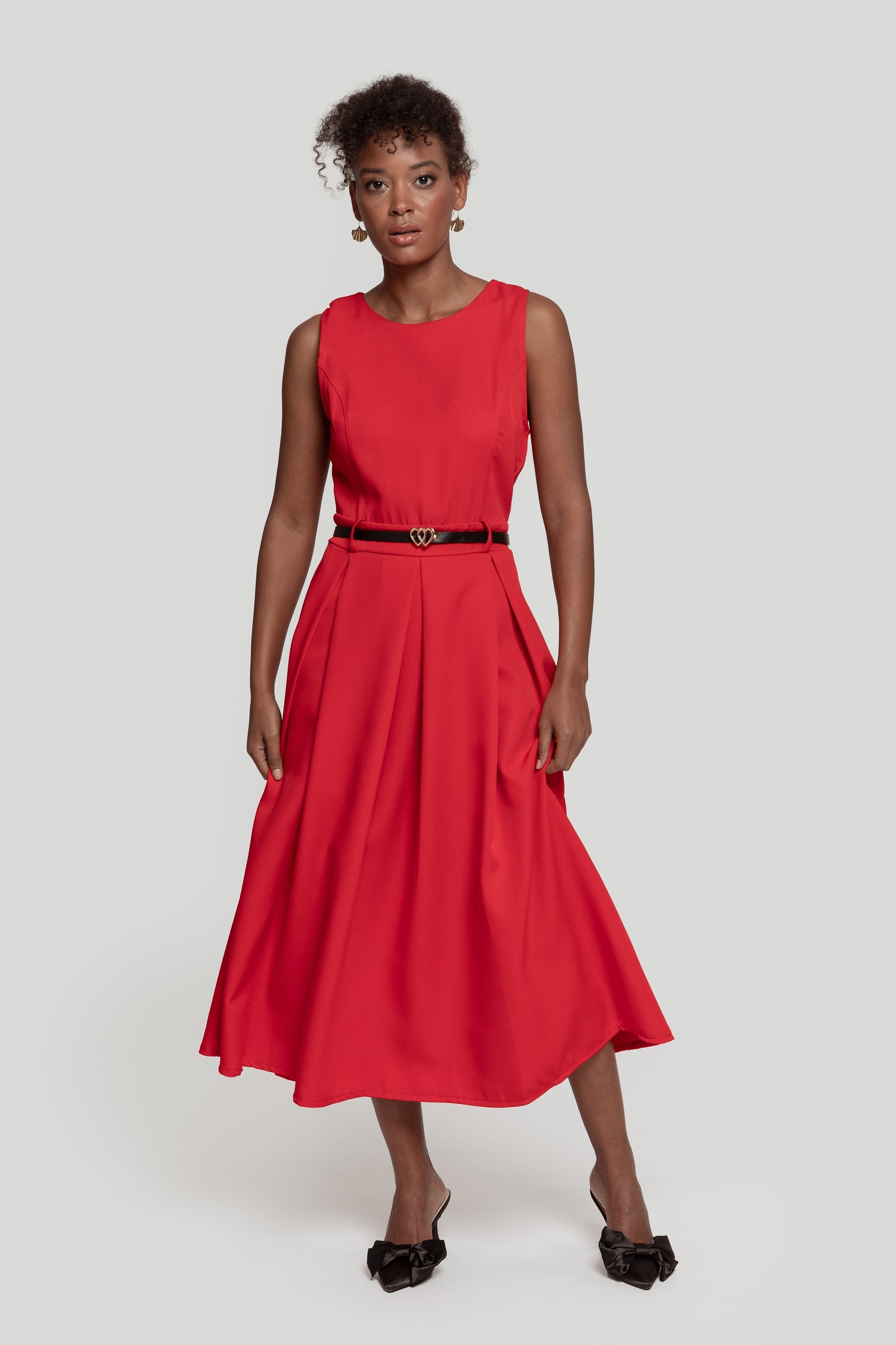 VESTIDO  CINTURON